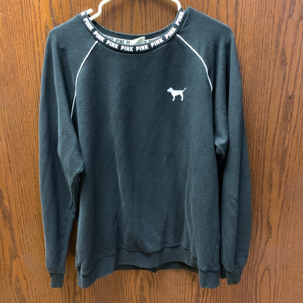 Pink Sweatshirt size M black